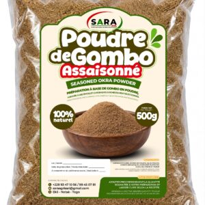 Poudre de gombo assaisonnée